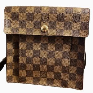 LOUIS VUITTON Pimlico Pochette Crossbody Shoulder Bag in Damier Ebene (Pristine)